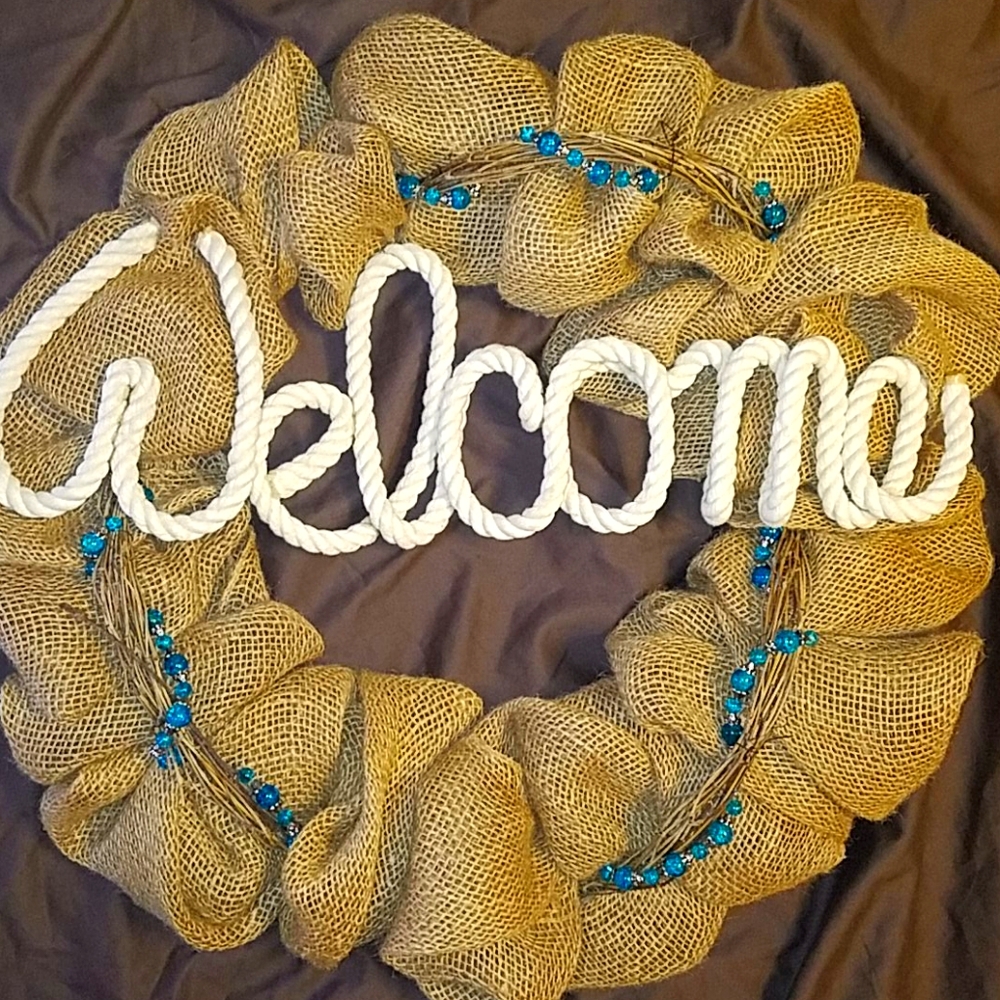 Burlap Wreath